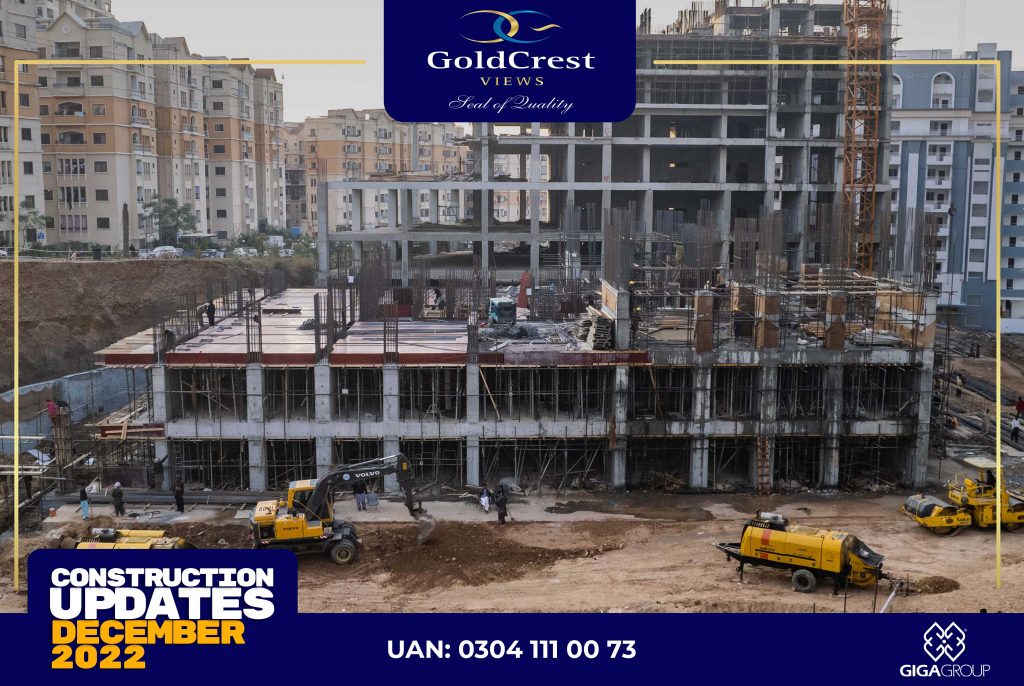 Goldcrest Views Construction 4